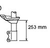 Амортизатор передний, правый 333238 KAYABA