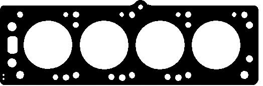 Прокладка головки opel ascona/kadett 1.6 d 82-89 (1.5 mm) 351.343