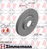 Передний тормозной диск 370308720 ZIMMERMANN