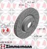 Вентилятор тормозной передний 400363620 ZIMMERMANN