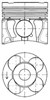 Поршень в сборе 41071620 KOLBENSCHMIDT