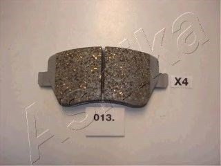 Колодки гальмівні передні дискові nissan micra (вир-во ashika) 50-00-013