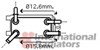 Радиатор охлаждения, АКПП 59003135 VAN WEZEL