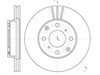 Тормоз дисковый передний 610810 REMSA