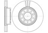 Диск тормозной передний Вольво 760