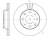 Ротор тормозной 636810 REMSA