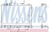 Радиатор водяной 68525 NISSENS