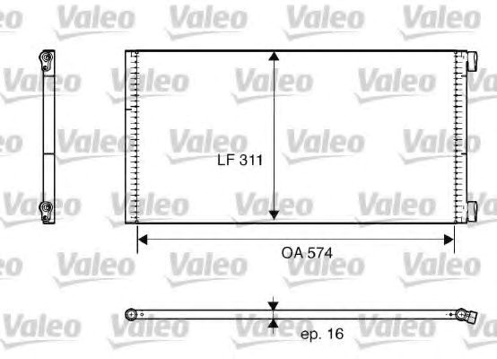 Конденсатор 817684 VALEO