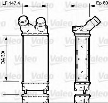 Интеркулер 818866 VALEO