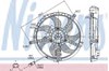 Диффузор радиатора охлаждения в сборе с мотором и крыльчаткой 85632 NISSENS