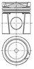 Поршень в комплекте на 1 цилиндр, STD 8743330000 NURAL