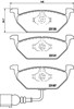 Колодки 8DB355008551 HELLA