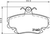 Колодки тормозные дисковые комплект 8DB355018131 HELLA