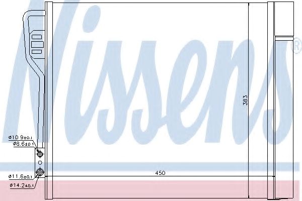 Конденсатор 940185 NISSENS