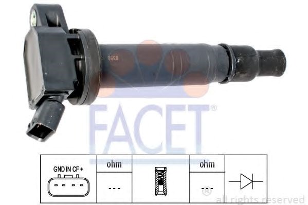 Модуль зажигания 96358 FACET