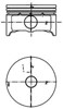 Поршень в сборе 99456720 KOLBENSCHMIDT