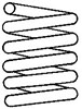 Винтовая пружина подвеска 997620 SACHS