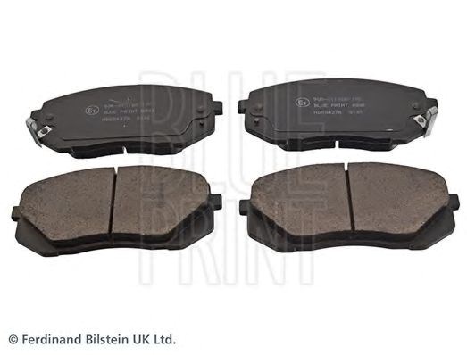 Колодки тормозные передние дисковые ADG04278 BLUE PRINT