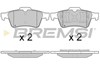 Комплект задних колодок BP2980 BREMSI