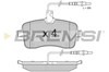 Колодки тормозные дисковые комплект BP3182 BREMSI