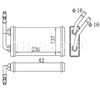 Радиатор печки (отопителя) D6G010TT THERMOTEC