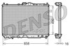 Радиатор основной DRM45011 DENSO