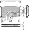 Радиатор печки (отопителя) DRR02004 DENSO