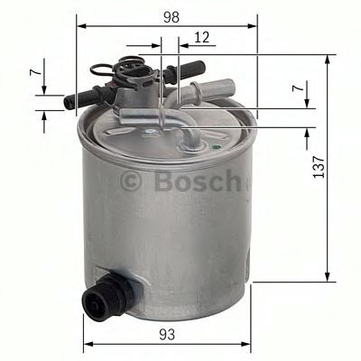 Фильтр топливный F026402096 BOSCH