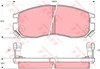 Колодки передние GDB1128 TRW