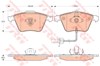 Передние тормозные колодки GDB1617 TRW