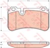 Задние дисковые колодки GDB1711 TRW