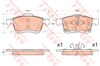 Передние тормозные колодки GDB2060 TRW