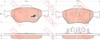 Колодки передние GDB3457 TRW