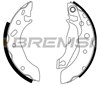 Задние барабанные колодки GF0235 BREMSI