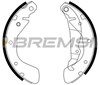 Барабанные тормозные колодки GF0354 BREMSI