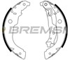 Задние барабанные тормозные колодки GF0389 BREMSI