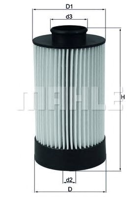Фільтр паливний mahle iveco KX 340D