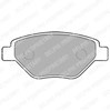 Тормозные колодки LP1866 DELPHI