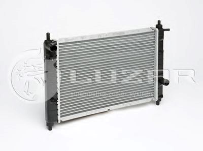 Радиатор охлаждения матиз (-2000) (алюм-паяный) luzar LRCDWMZ98162
