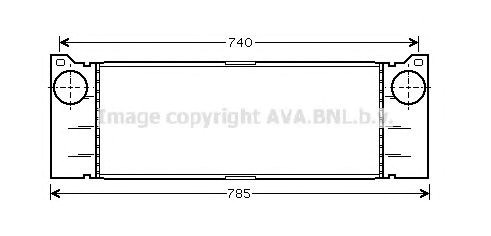 Система охлаждения наддувочного воздуха MSA4473 AVA