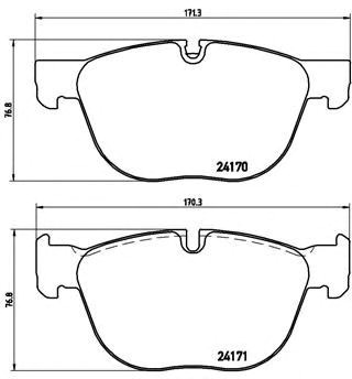 Колодки P06049 BREMBO