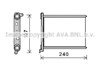 Радиатор отопителя RT6569 AVA