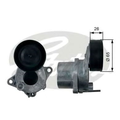 Натяжная планка поликлинового ремня T39166 GATES