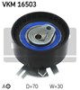 Ролик натяжителя газораспределительного ремня VKM16503 SKF
