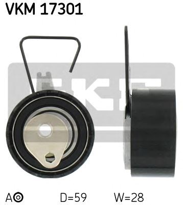 Ролик натяжителя ремня ГРМ VKM17301 SKF