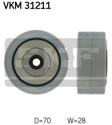 Ролик приводного ремня, паразитный VKM31211 SKF