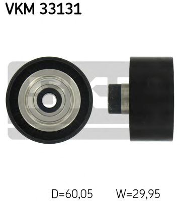 Натяжний ролик, поліклінового ременя (вир-во skf) VKM 33131