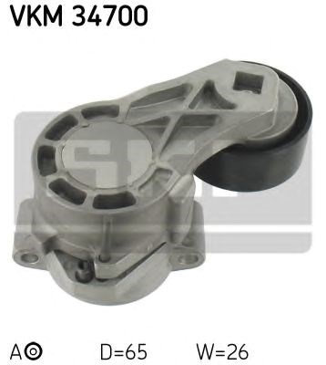 Натяжитель клинового ремня VKM34700 SKF