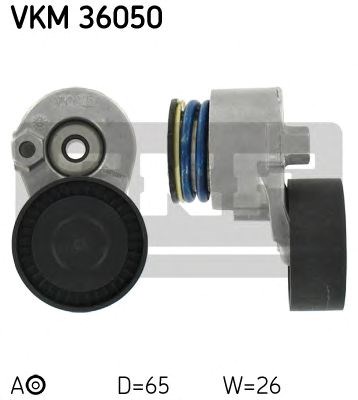 Ролик ремня приводного натяжной (vkm36050) skf VKM 36050