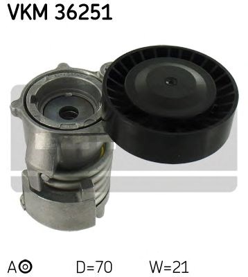Натяжитель клинового ремня VKM36251 SKF